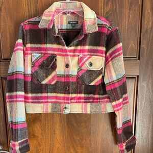 Wild Fable Multicolor Plaid Jacket